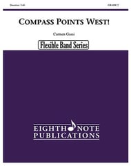 Compass Points West! Concert Band sheet music cover Thumbnail
